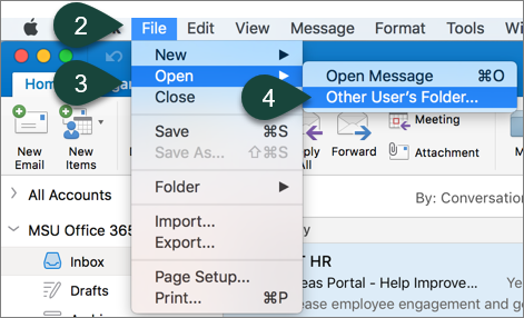 Share photo from photos app to outlook on mac desktop